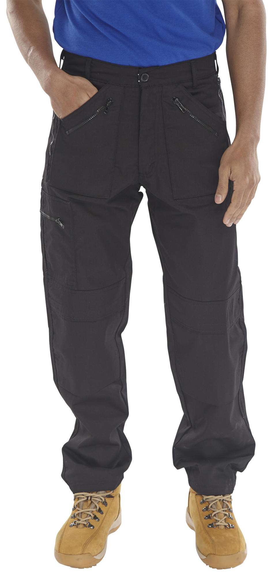 CLICK ACTION WORK TROUSERS BLACK AWT
