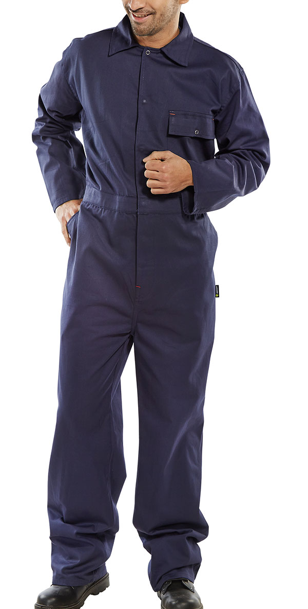 CLICK COTTON DRILL BOILERSUIT - CDBSN