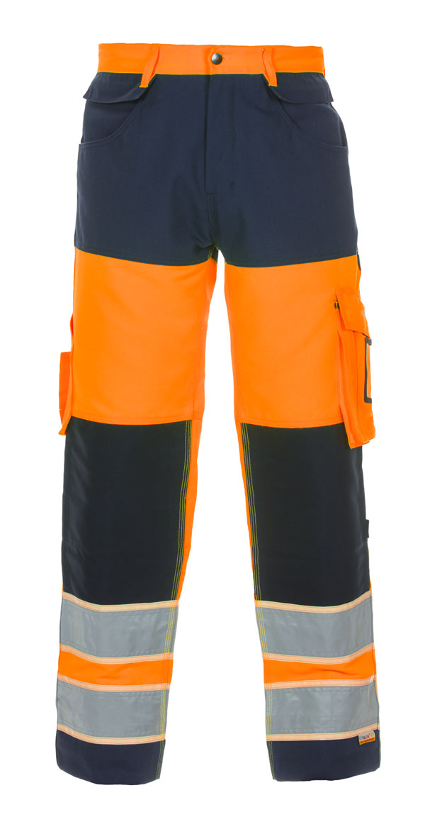 IDSTEIN HIGH VISIBILITY GID TWO TONE TROUSER - HYD131030ORN